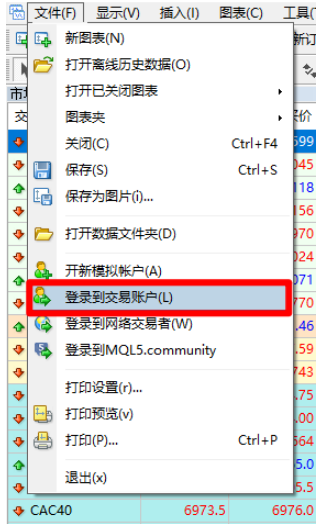 Ava爱华官网：如何在AvaMetaTrader上访问我的账户?